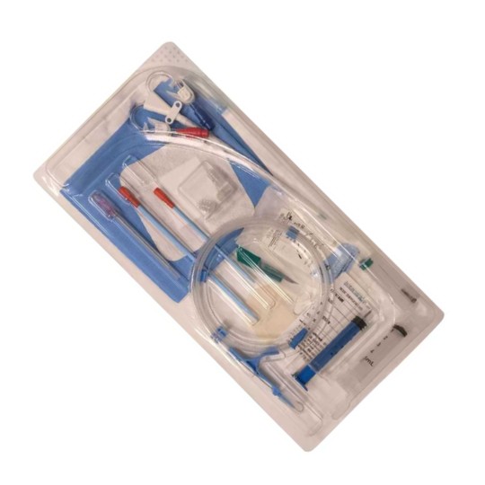 Hemodialysis Catheter Kit-Double Lumen – Curved Type
